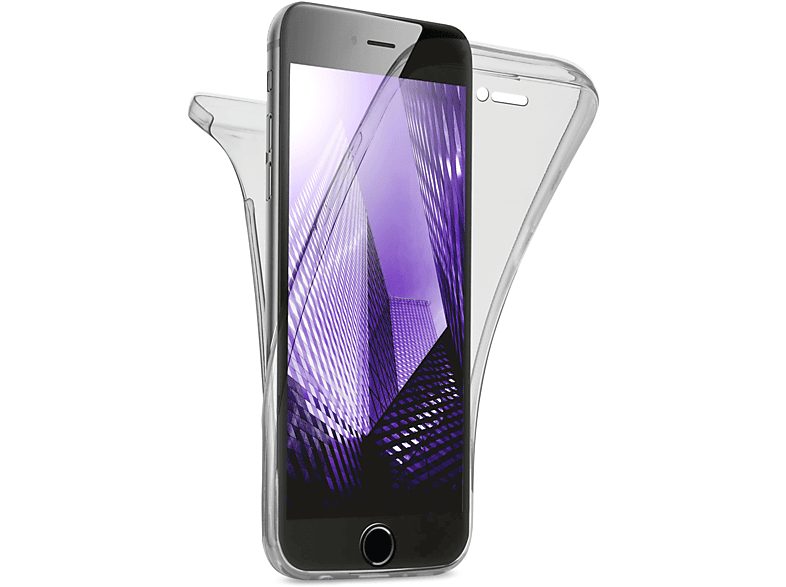 MOEX Double Case, Full Cover, Apple, iPhone 6s Plus / 6 Plus, Anthracite