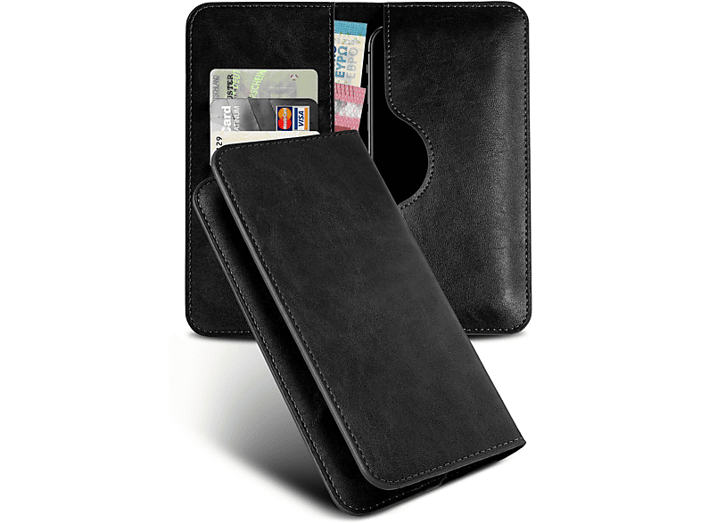 MOEX Purse Case, Flip Cover, Note Galaxy Samsung, Schwarz 3