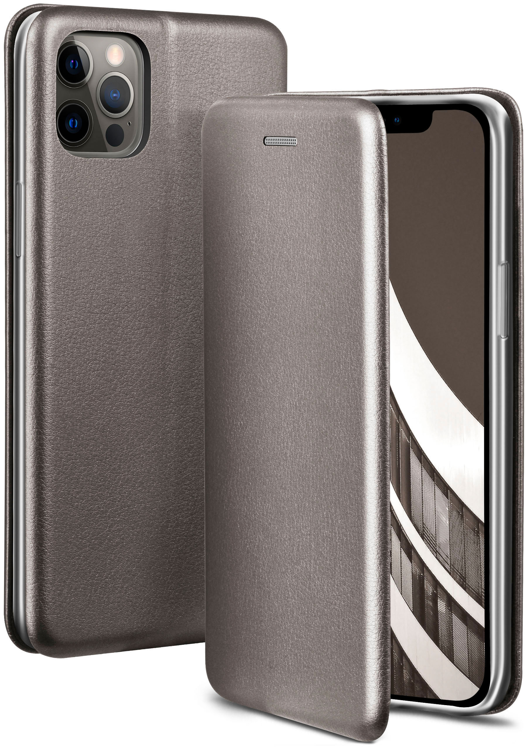 Grey Business - 12 Case, Cover, / 12 Apple, Skyscraper iPhone Pro, ONEFLOW Flip