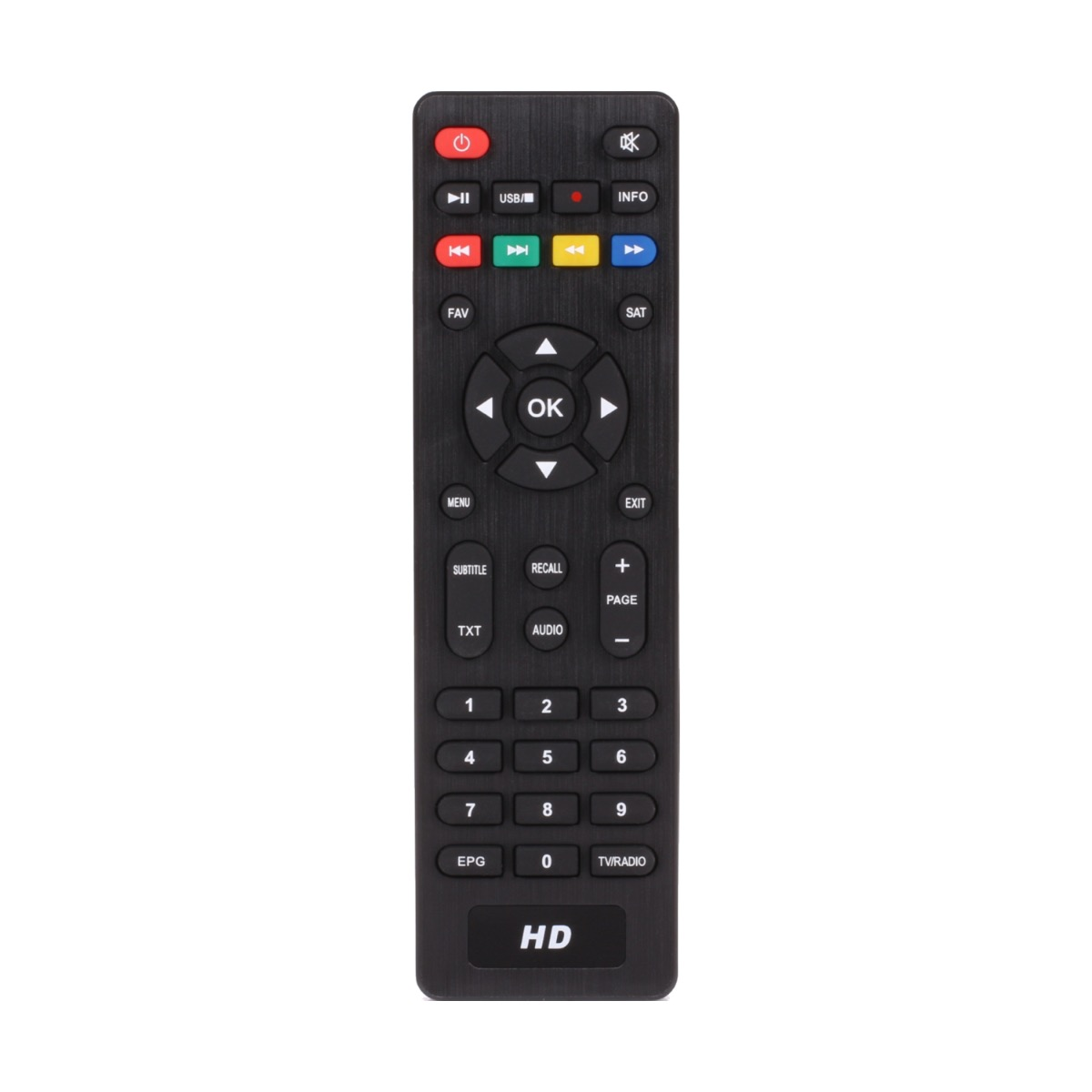 ANKARO ANK HD, 1080p schwarz) DVB-S2, DVB-S, Satelliten Digitaler Receiver, 2100, Receiver (HDTV, (H.265), DVB-S2, DVB-C2, DVB-T2 HDMI Sat Full DSR