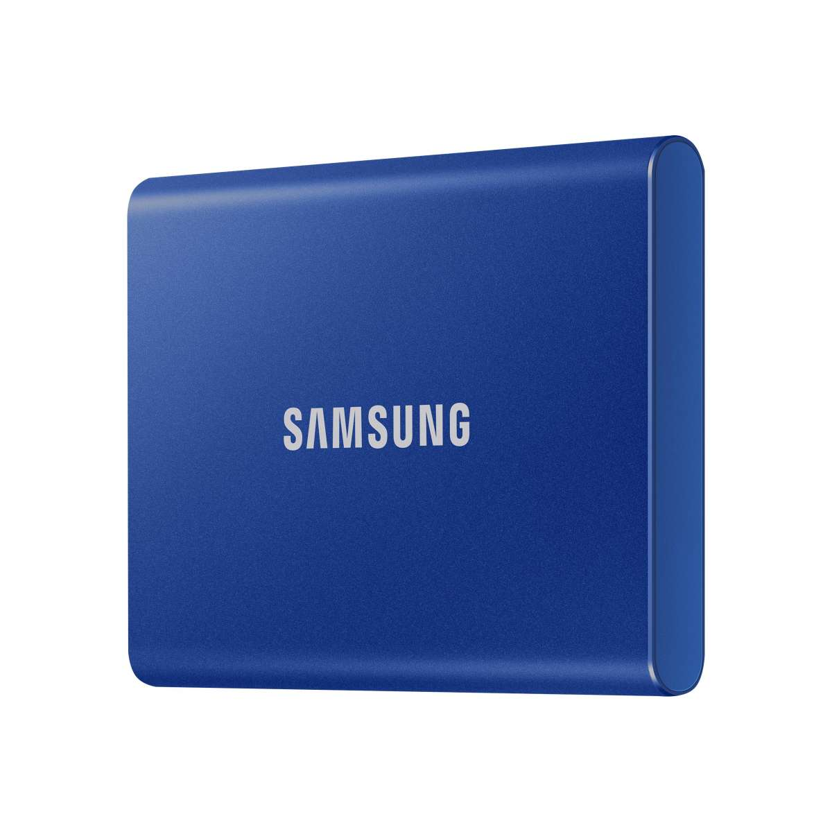 Disco duro externo - MU-PC2T0H SAMSUNG, 1x USB 3.2, 1x USB-C, SSD, Azul