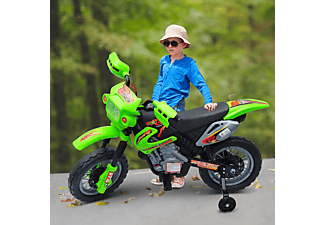 HOMCOM Kindermotorrad Elektro-Motorrad grün