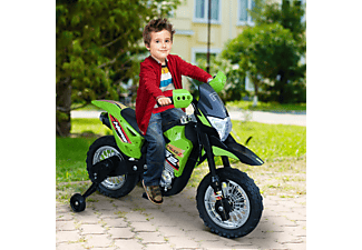HOMCOM Elektro-Motorrad für Kinder Elektro-Motorrad grün