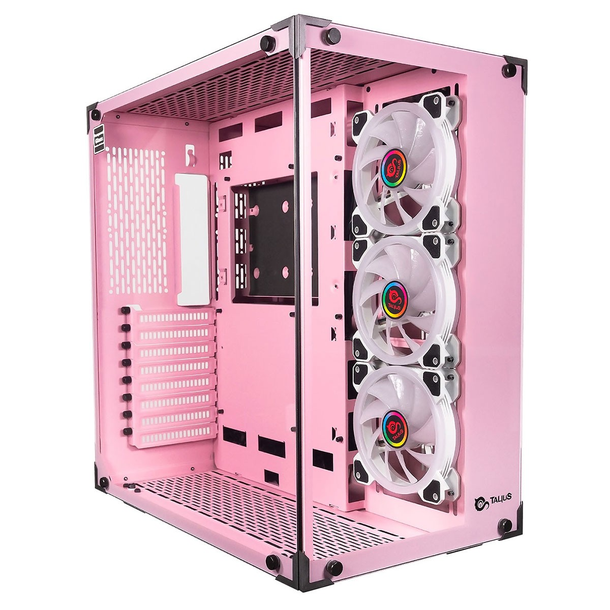 Caja PC Gaming - TAL-CRONOSORCHID TALIUS, Rosa/Negro