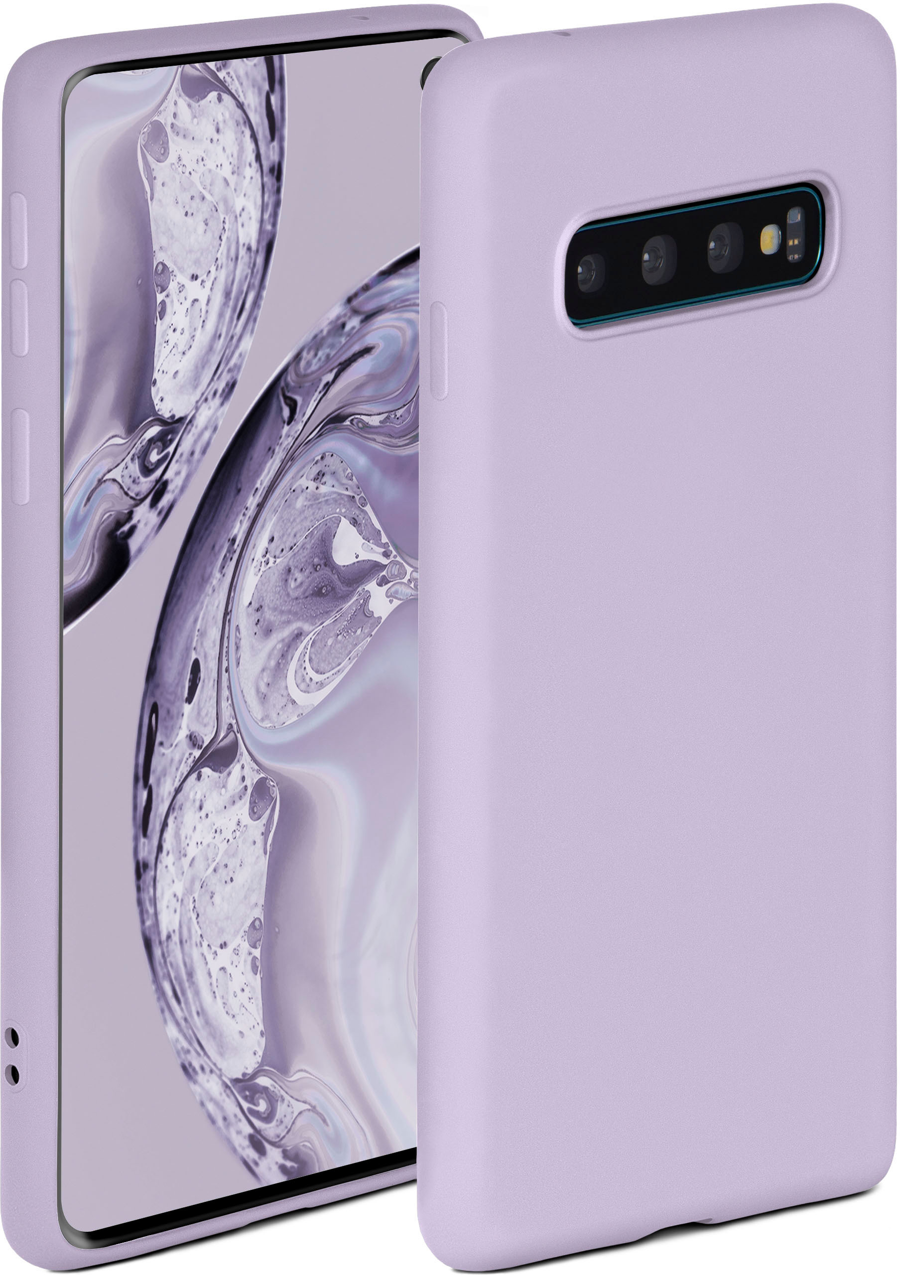 Samsung, ONEFLOW S10, Flieder Soft Case, Galaxy Backcover,