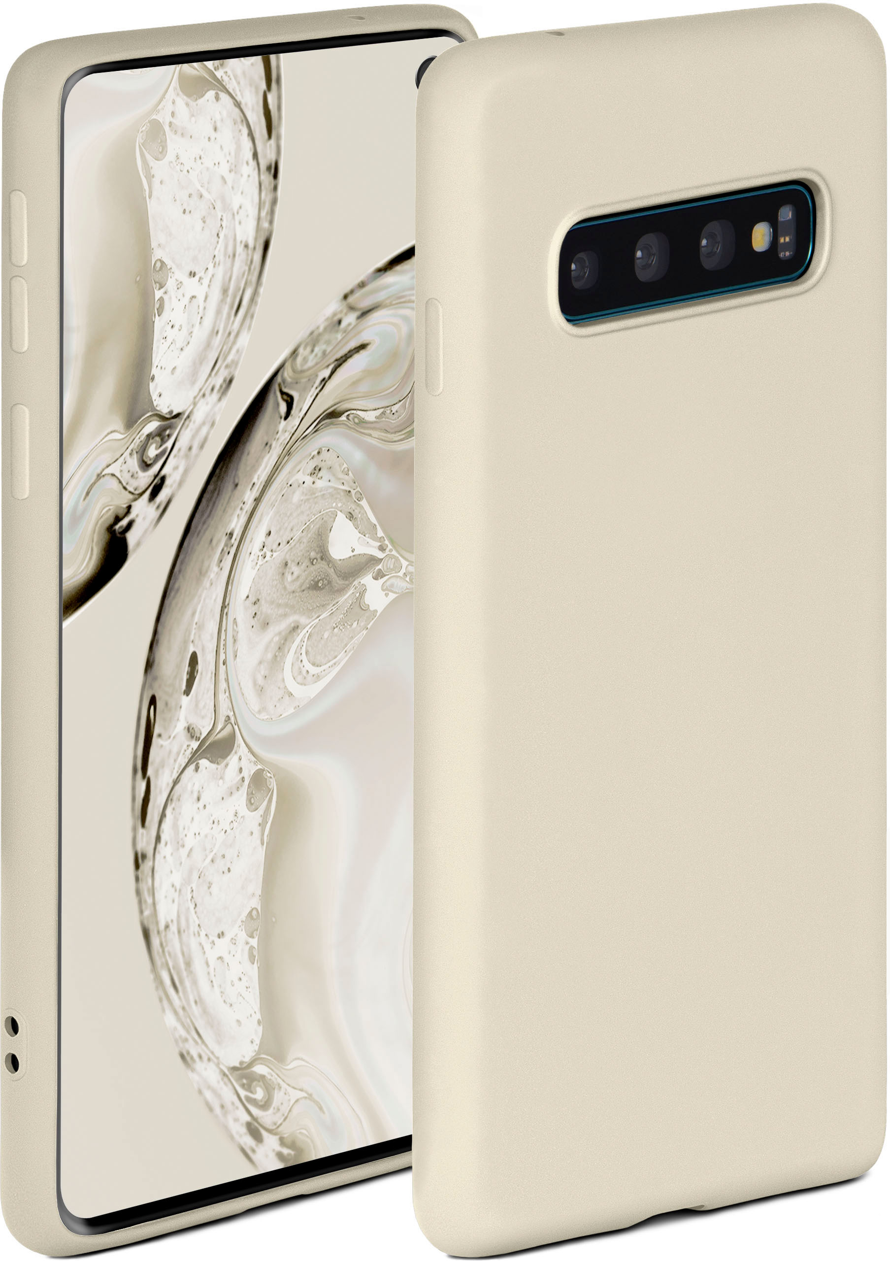 Galaxy Creme Soft Backcover, ONEFLOW Case, Samsung, S10,