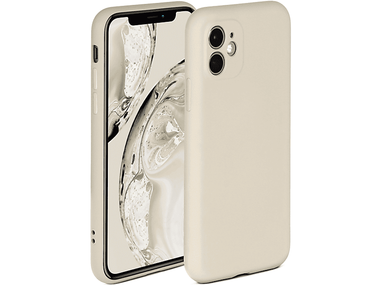 ONEFLOW Soft Case, Backcover, Apple, iPhone 11, Creme