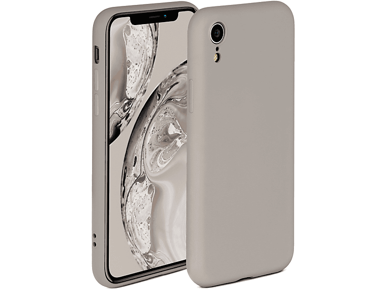 XR, Case, iPhone Apple, Taupe ONEFLOW Backcover, Soft