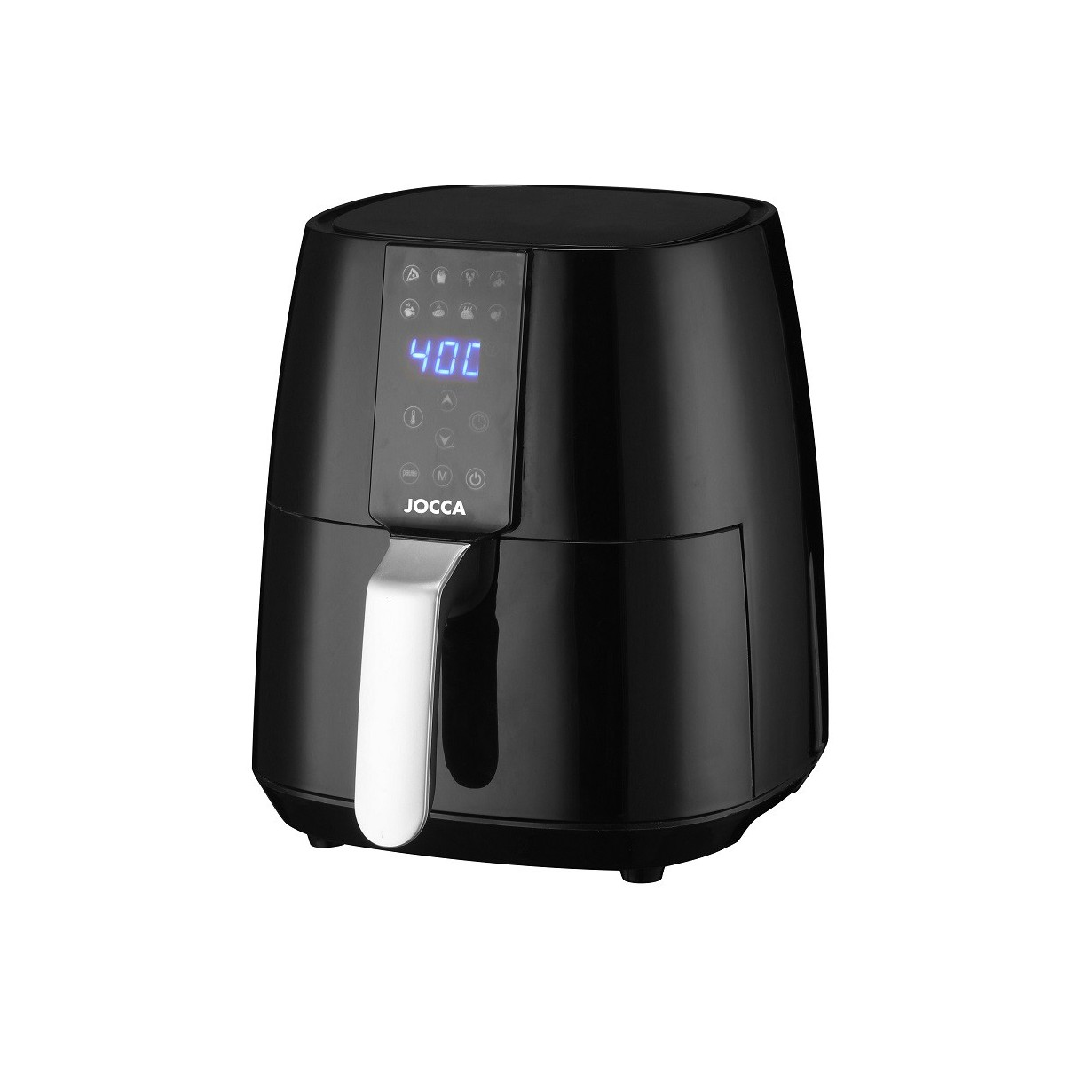 Jocca Freidora De aire caliente 38l sin aceite cocina sana 1450w potencia digital black