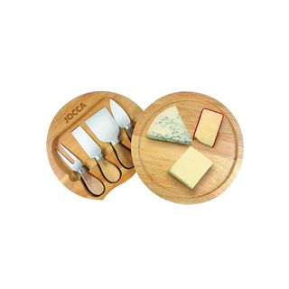 Set de tabla y cuchillos para queso - JOCCA Set de tabla y cuchillos para queso