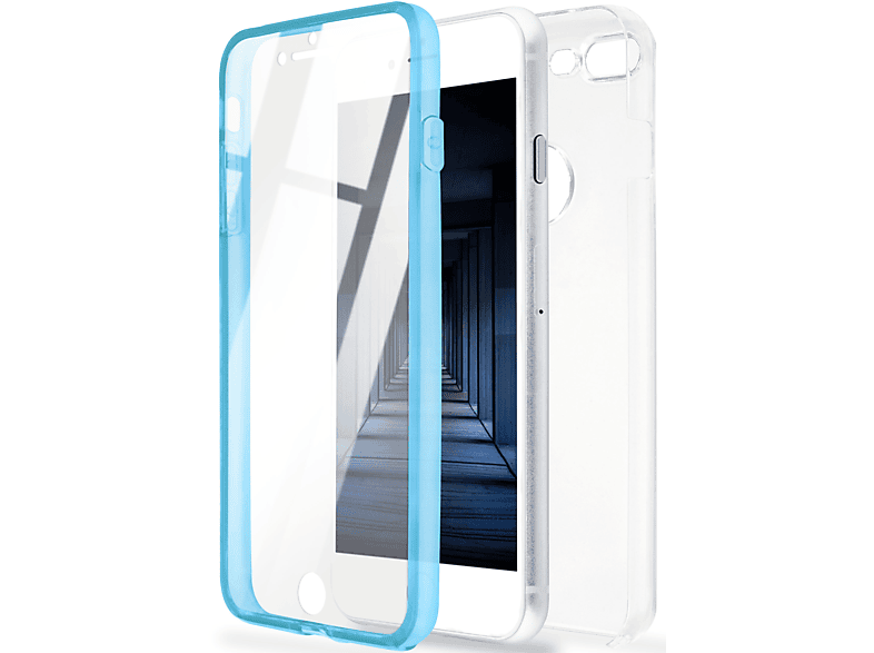 ONEFLOW Touch Case, Plus, 6s iPhone Full Plus Cover, Apple, 6 / Azur-Türkis