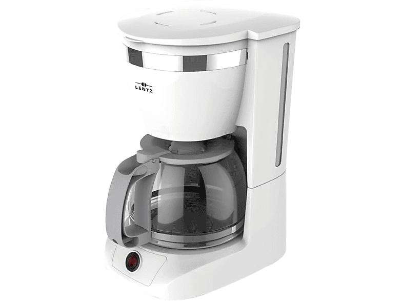 LENTZ 10-Tassen Kaffeemaschine Weiß