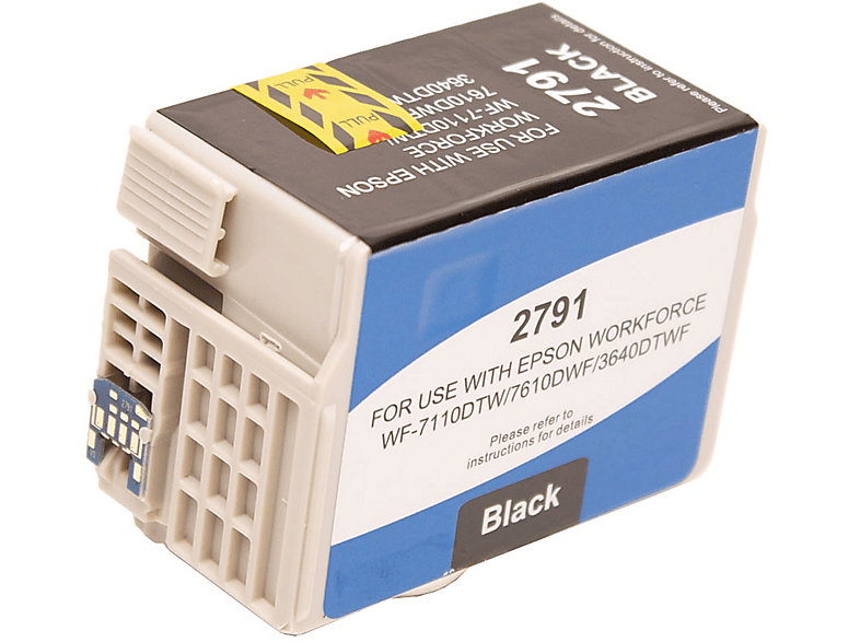 BLACK (C13T27114010 ABC Tinte Black) Nr. 27XL Kompatible