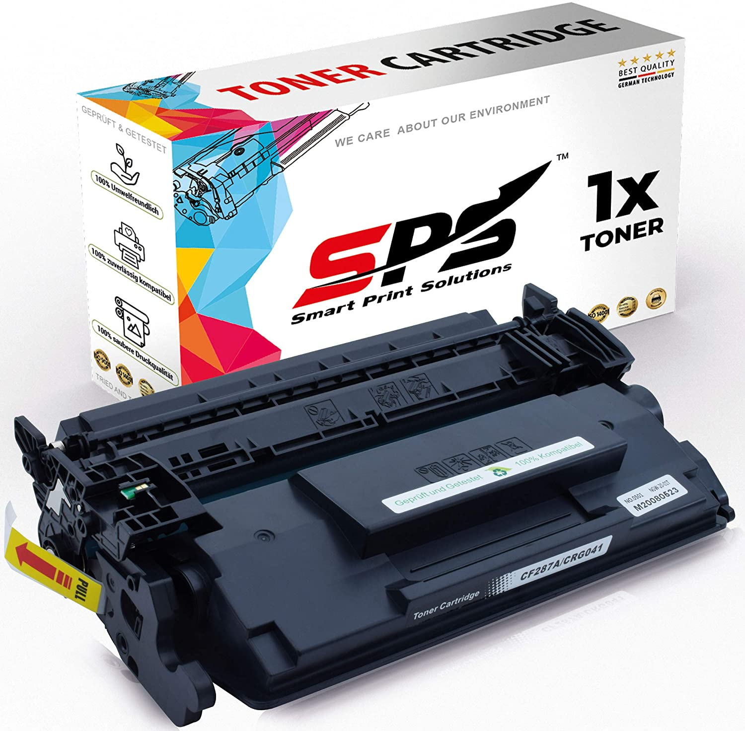 Toner SPS Schwarz (CF287A) S-19663