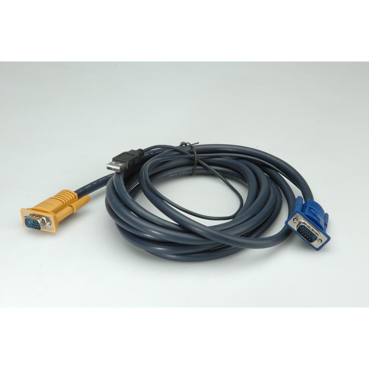 m (USB) VALUE 3 KVM-Kabel USB Kombikabel, für 14.99.3222/.3223,