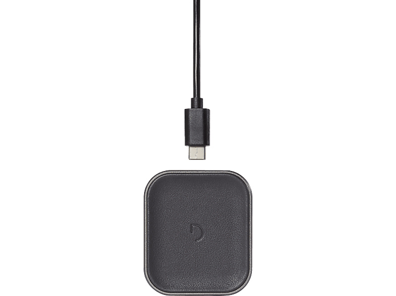 DECODED FastPad Mini Induktive Ladegerät Qi Ladegerät Apple; Samsung, 5 Watt, Anthrazit