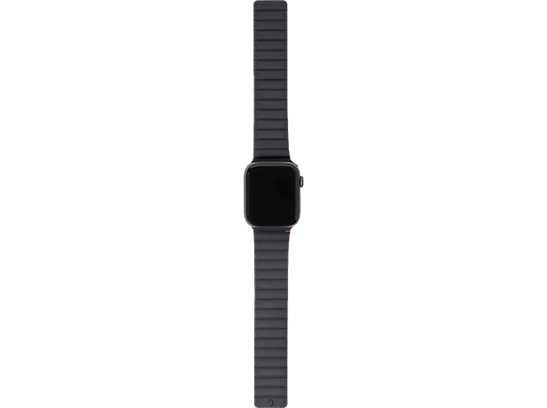 DECODED Traction Strap, Ersatzarmband, Apple, Apple Watch Series 6 / SE / 5 / 4 (44mm) - 3 / 2 / 1 / (42mm), Charcoal | Smartwatch Armbänder