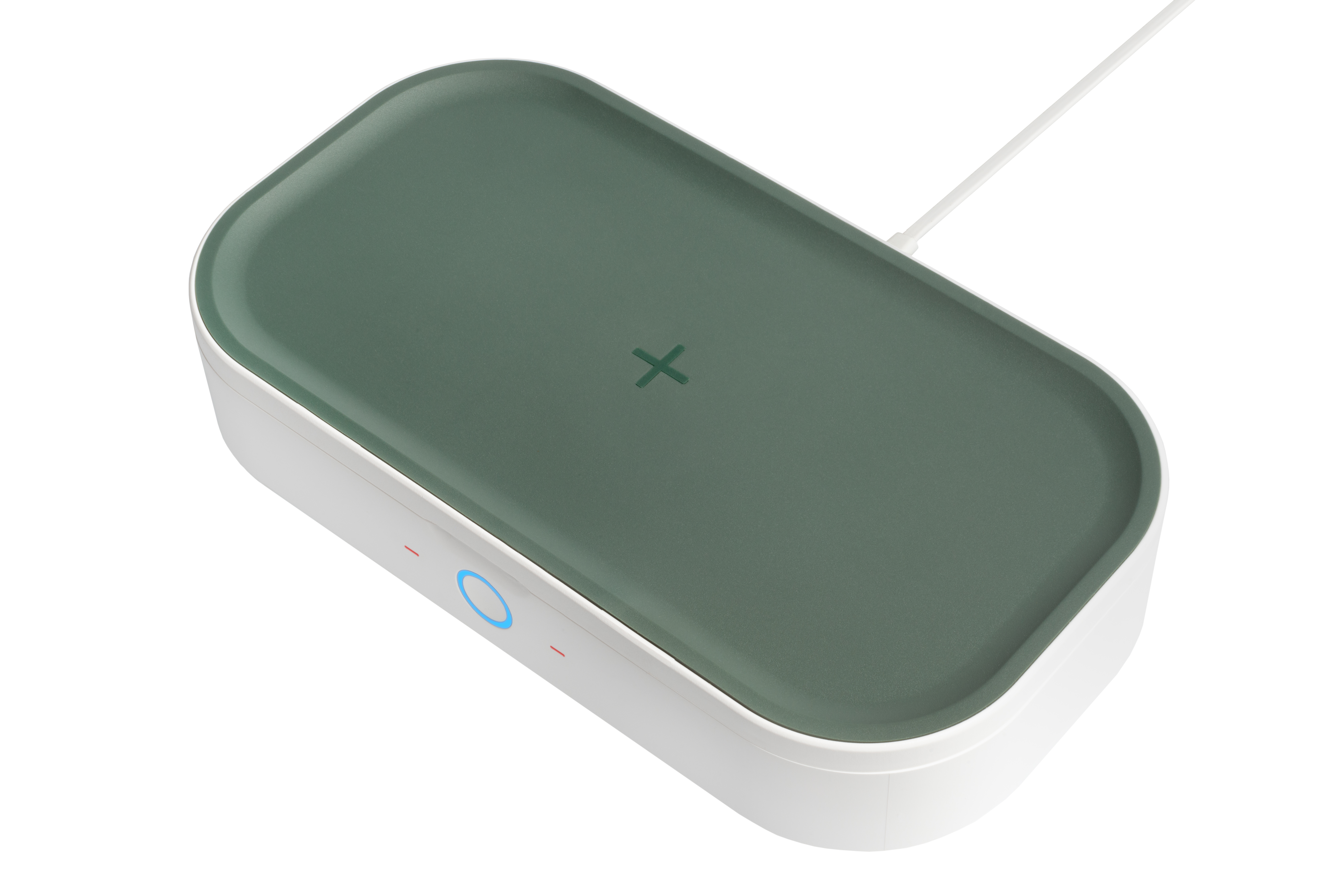 XTORM Wireless Series Desinfektionsmittelbox Universal, Weiß,Grün weiß
