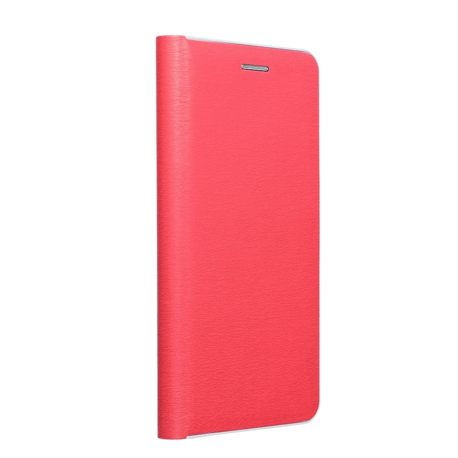 KÖNIG DESIGN Schutzhülle, 5G, Xiaomi, 10 Bookcover, Rot Note Redmi