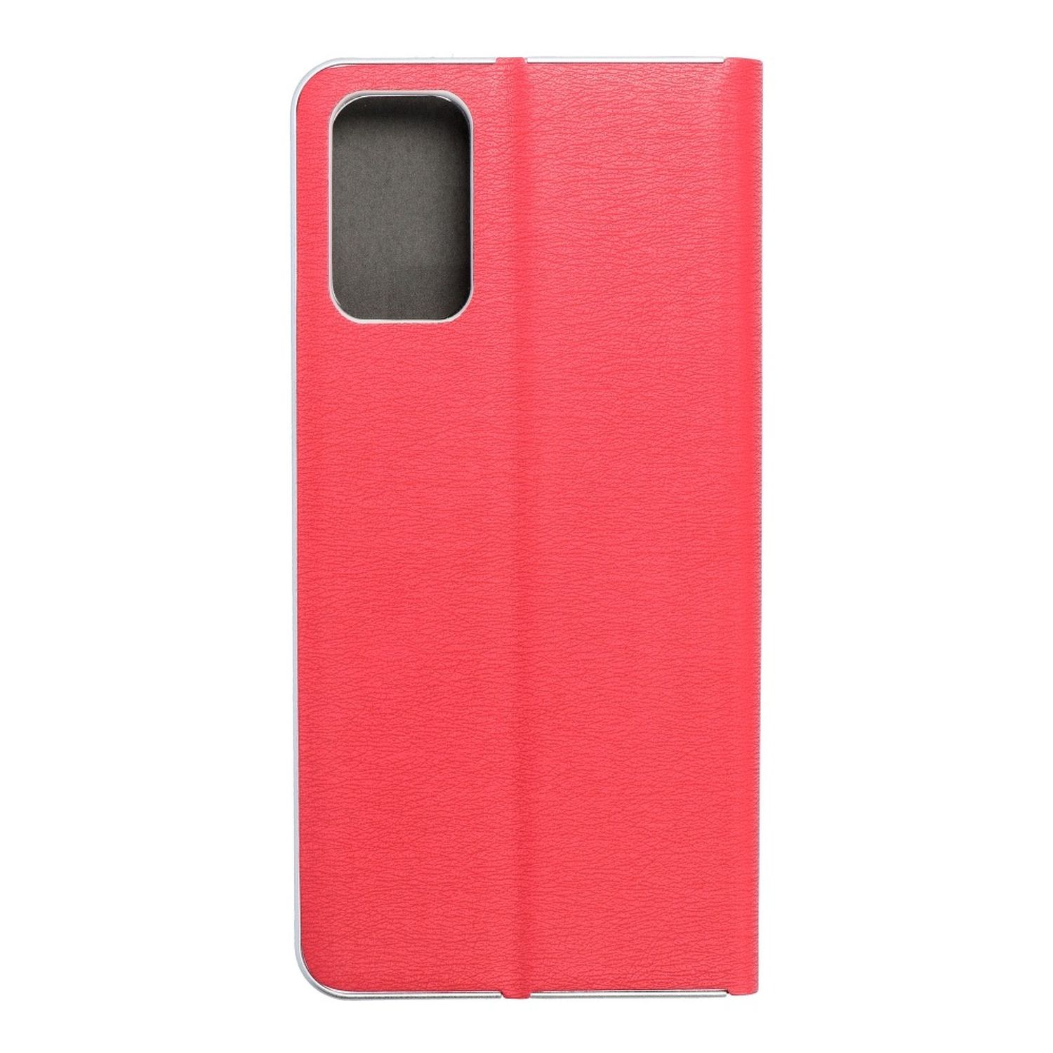 KÖNIG DESIGN Schutzhülle, Bookcover, Xiaomi, 10 Note Rot Redmi 5G