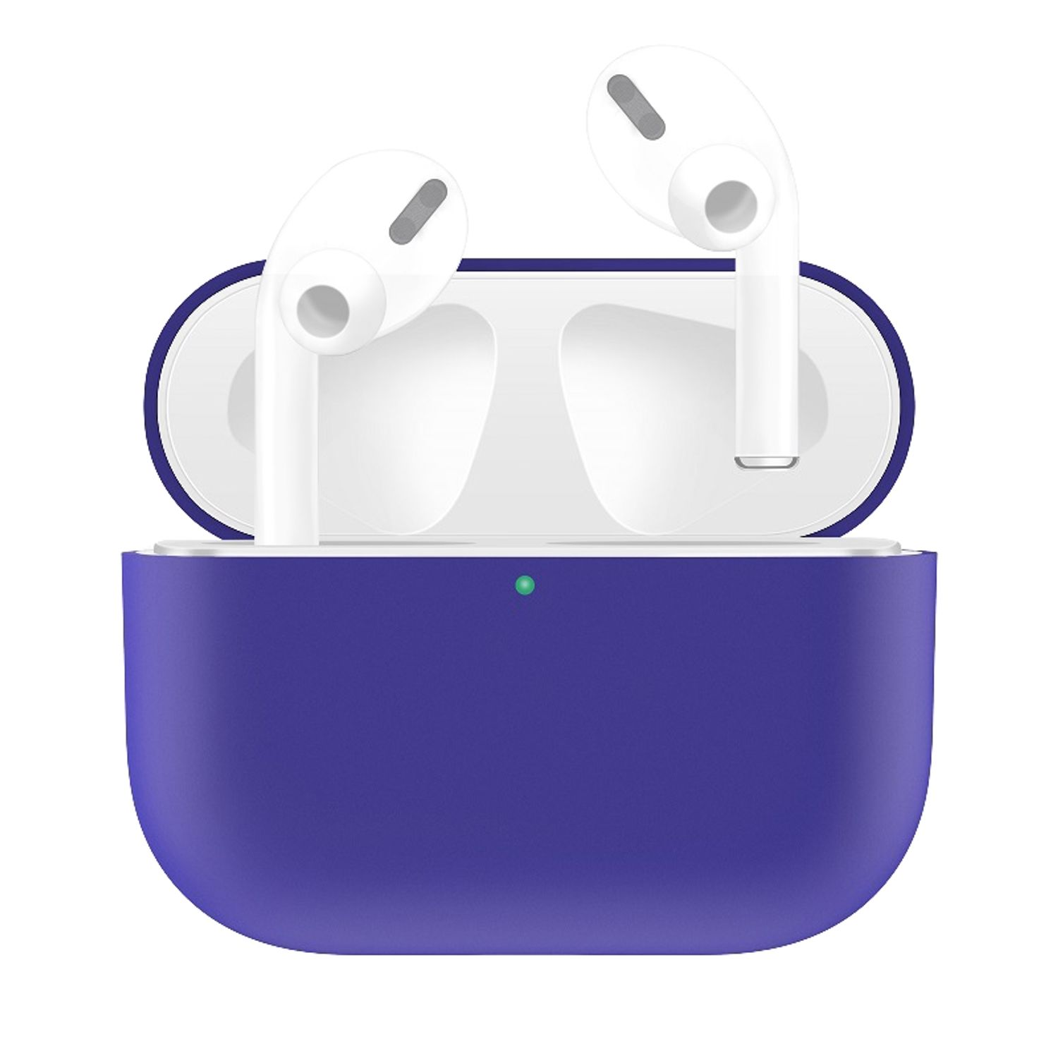 KÖNIG DESIGN Schutzhülle, Backcover, Violett Pro, AirPods Apple