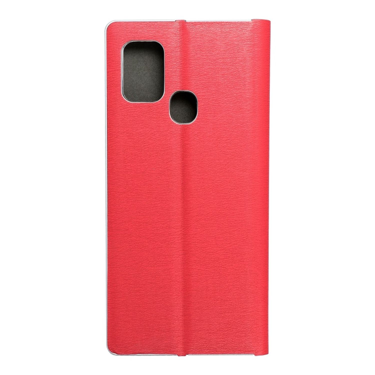 Rot Samsung, Bookcover, DESIGN KÖNIG A21s, Schutzhülle, Galaxy