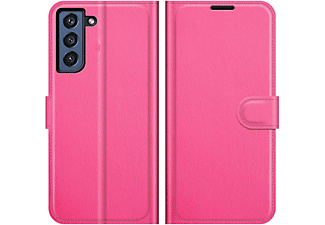 KÖNIG DESIGN Book Case, Bookcover, Samsung, Galaxy S21 FE, Rosa