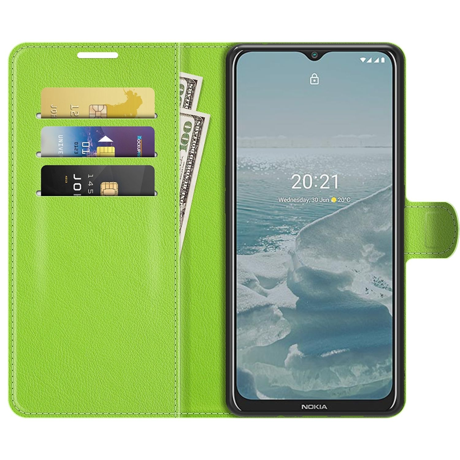 Nokia, Book KÖNIG / Bookcover, G10 Case, G20, 70 DESIGN