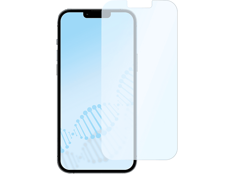 Hybridglas Displayschutz(für 14 Apple Plus) antibakteriell SLABO iPhone flexibles