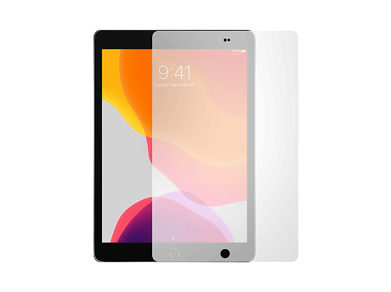 SLABO 2x Displayschutzfolie Crystal Clear Displayschutz (für Apple iPad ...