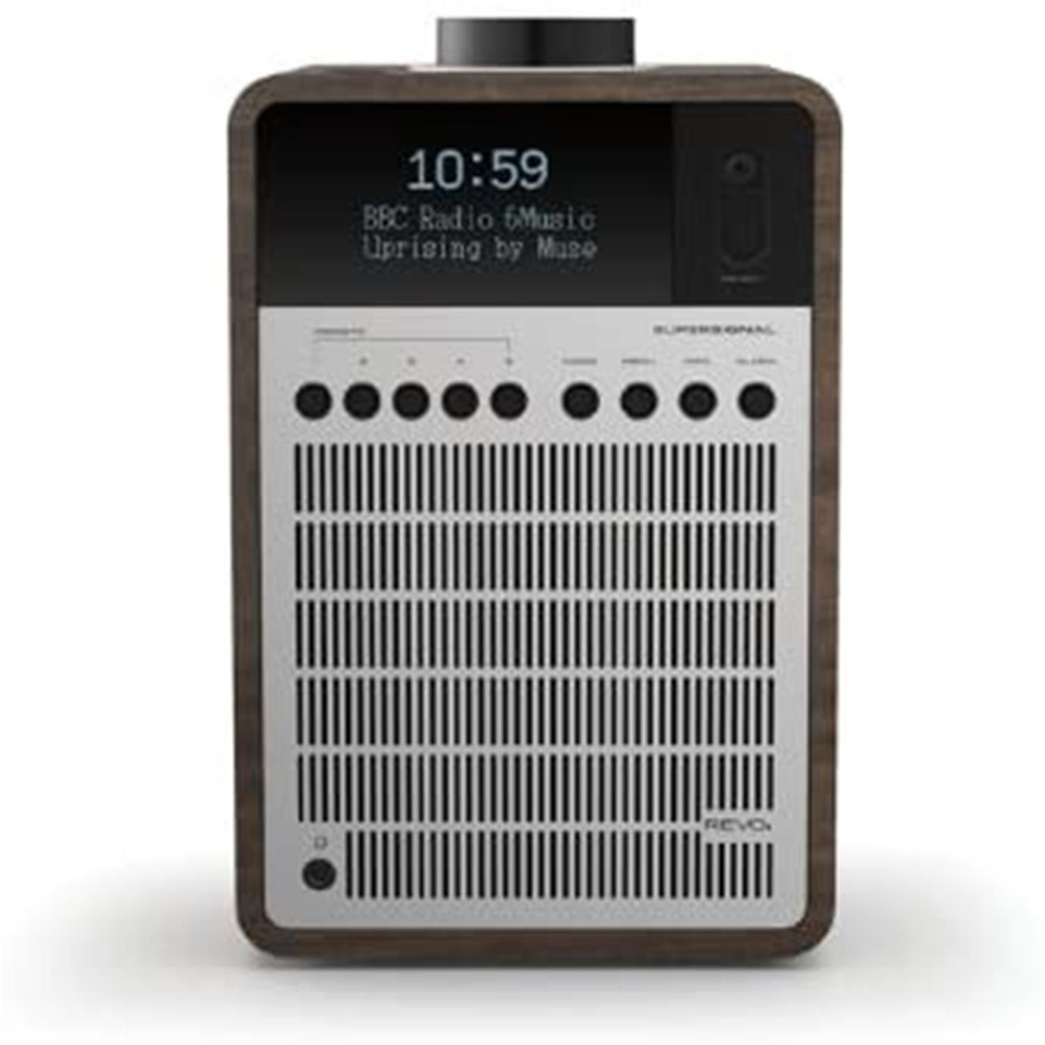 REVO SuperSignal FM, AM, DAB+, Bluetooth, DAB+, Multifunktionsradio, FM, holzoptik DAB, DAB, AM