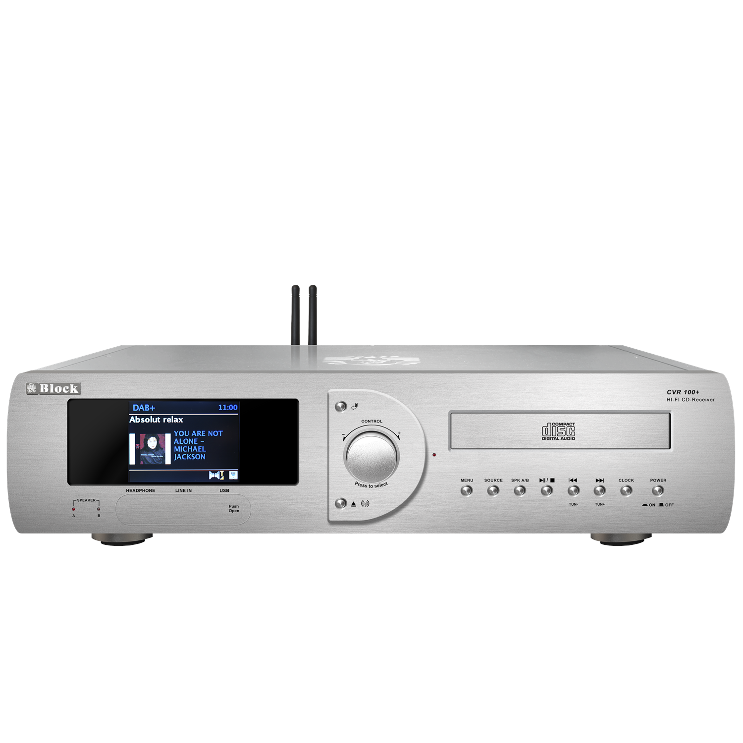 Multifunktionsradio, MKII Internet DAB, BLOCK AM, FM, DAB, DAB+, Radio, AM, silber CVR-100+ FM, Bluetooth, DAB+, Internet,