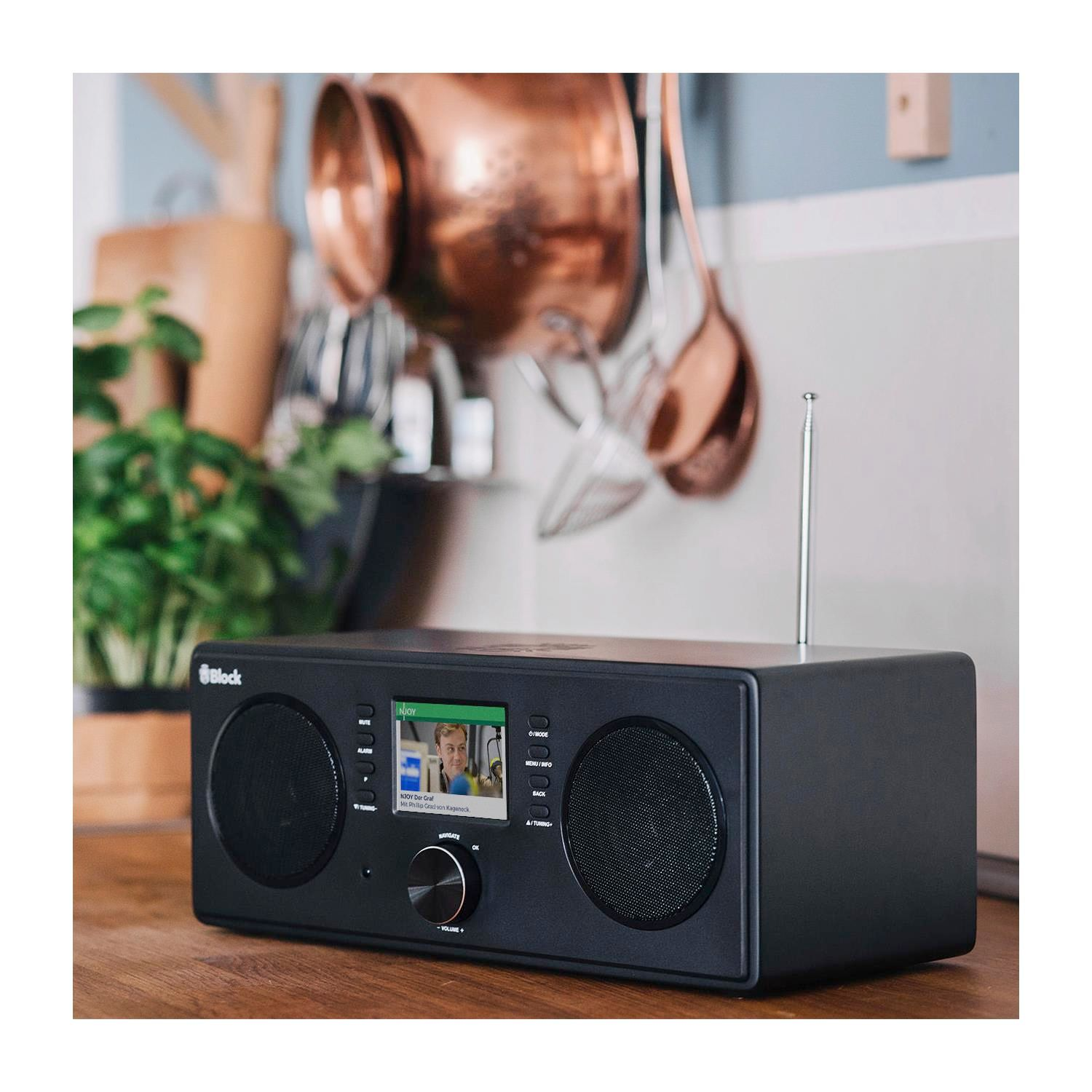 DAB+, FM, DAB, DAB+, CR-20 BLOCK FM, schwarz AM, Internet DAB, Radio, Multifunktionsradio, AM, Internet, Block