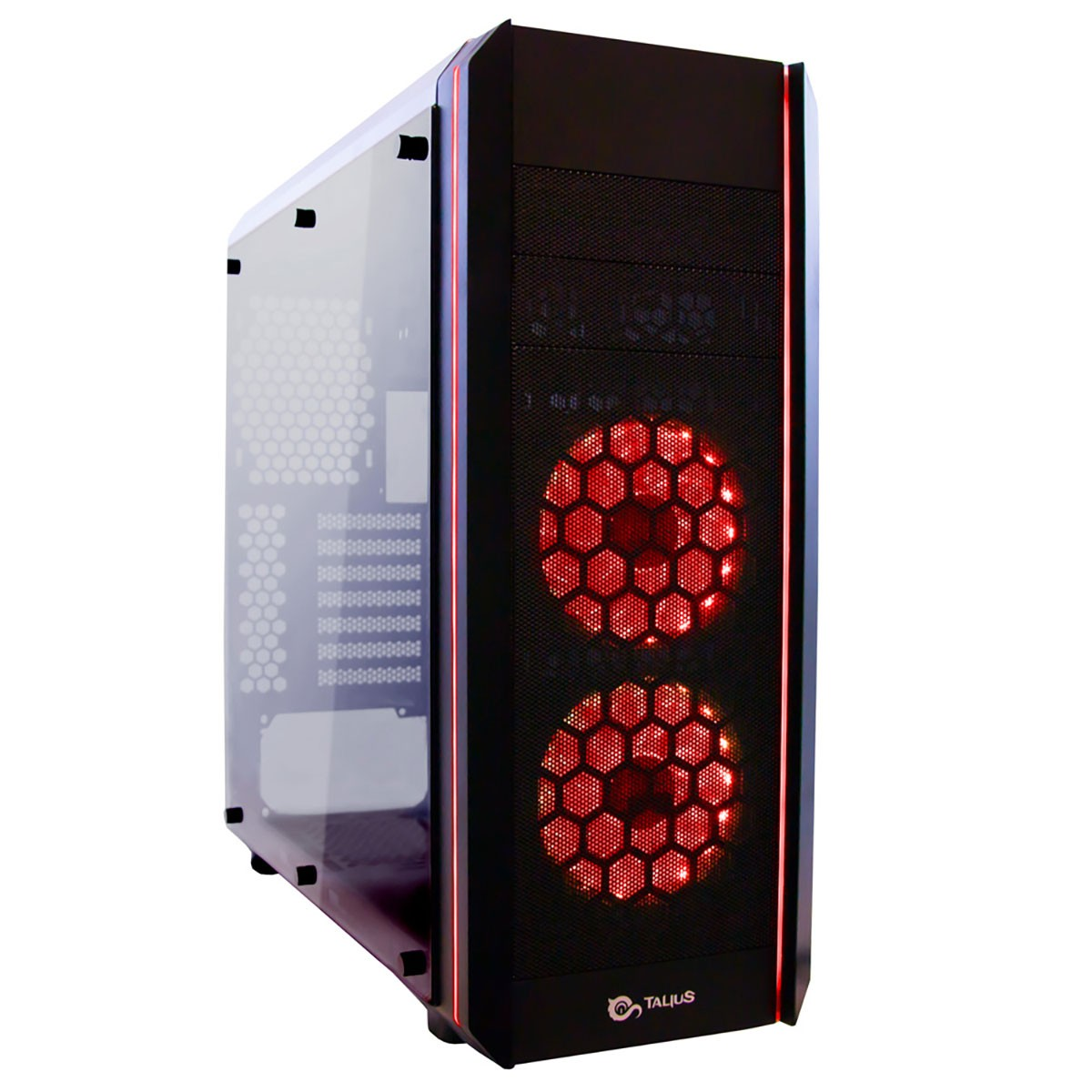 Caja PC Gaming - TAL-DAEMON TALIUS, Negro