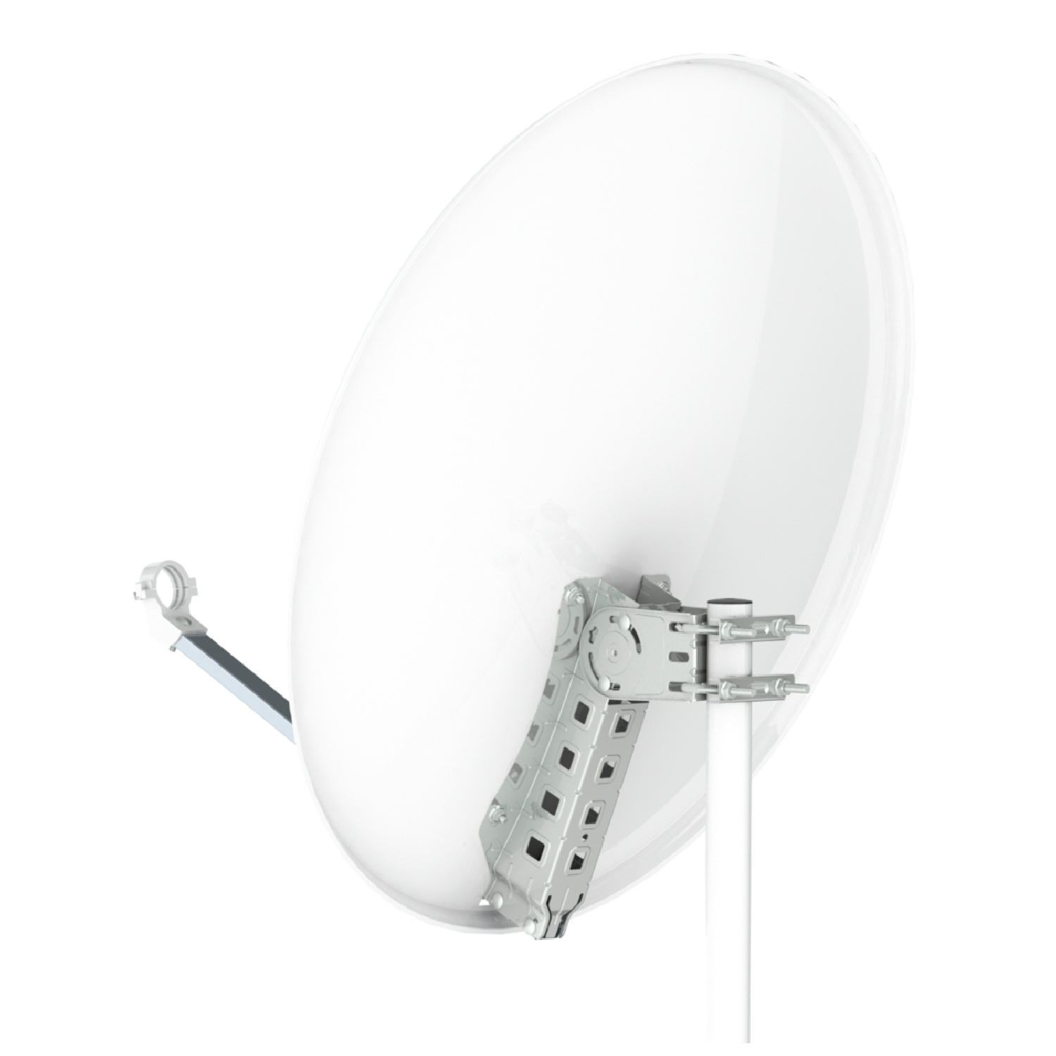 RED Satellitenantenne X80 lichtgrau - OPTICUM Stahl