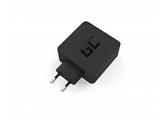 GREEN CELL USB-C Power Delivery 45W Ladegerät Ladegeräte Universal, schwarz