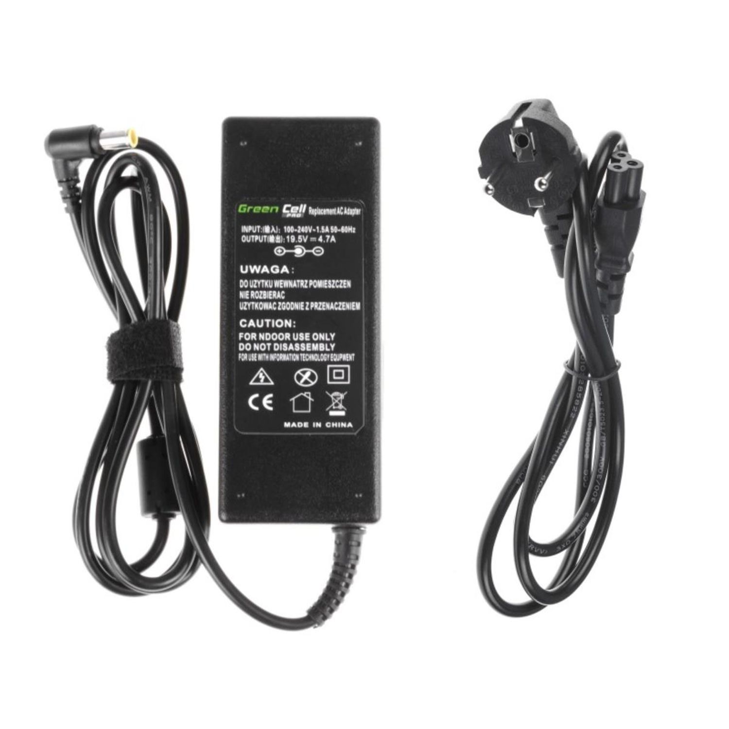 Ladegerät Sony PCG-61211M für CELL Ladegeräte schwarz Cell Green 90W GREEN PRO Universal,