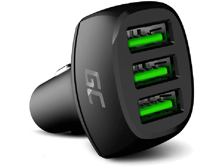 GREEN CELL In-Car Universal, 54W schwarz PowerRide Charger Ladegeräte