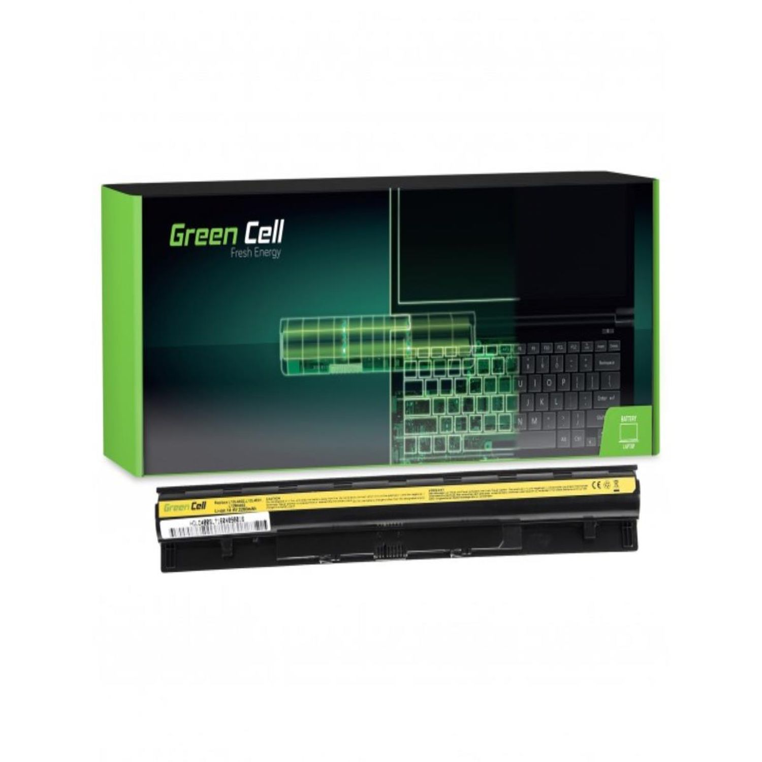 GREEN CELL Laptop Akku / Lenovo Lithium-Ionen-Akku IdeaPad IBM für Batterien Z710 Akku