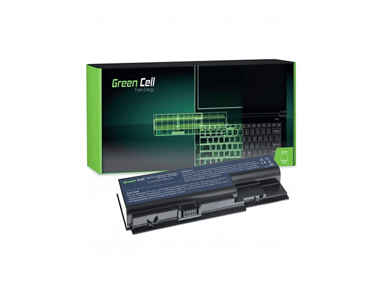 Batterien CELL Akku Laptop GREEN Aspire für AS07B41 / Akku Lithium-Ionen-Akku Acer AS07B31 7720