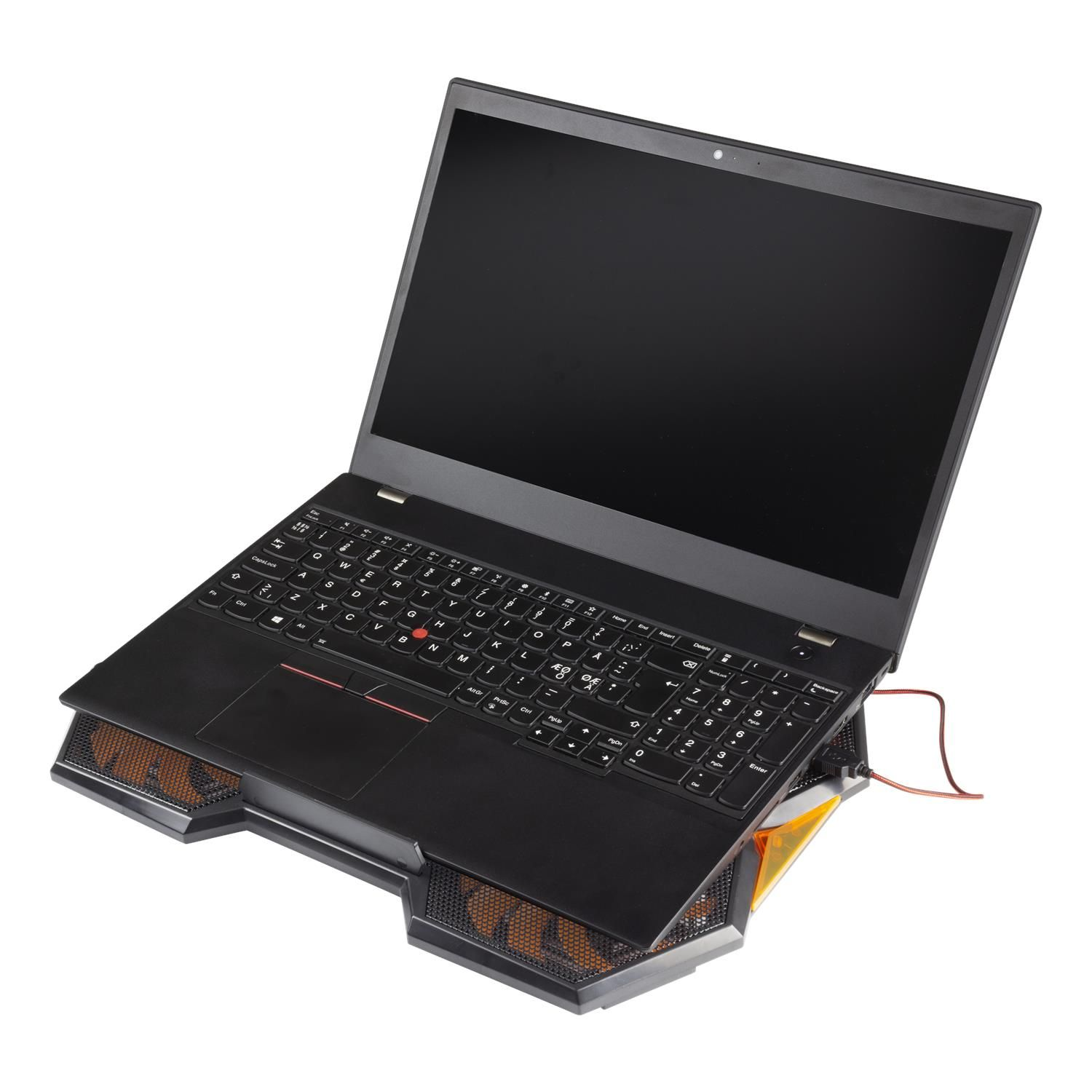 DELTACO GAMING Laptop-Kühler Gehäusekühlung Laptop PC, schwarz