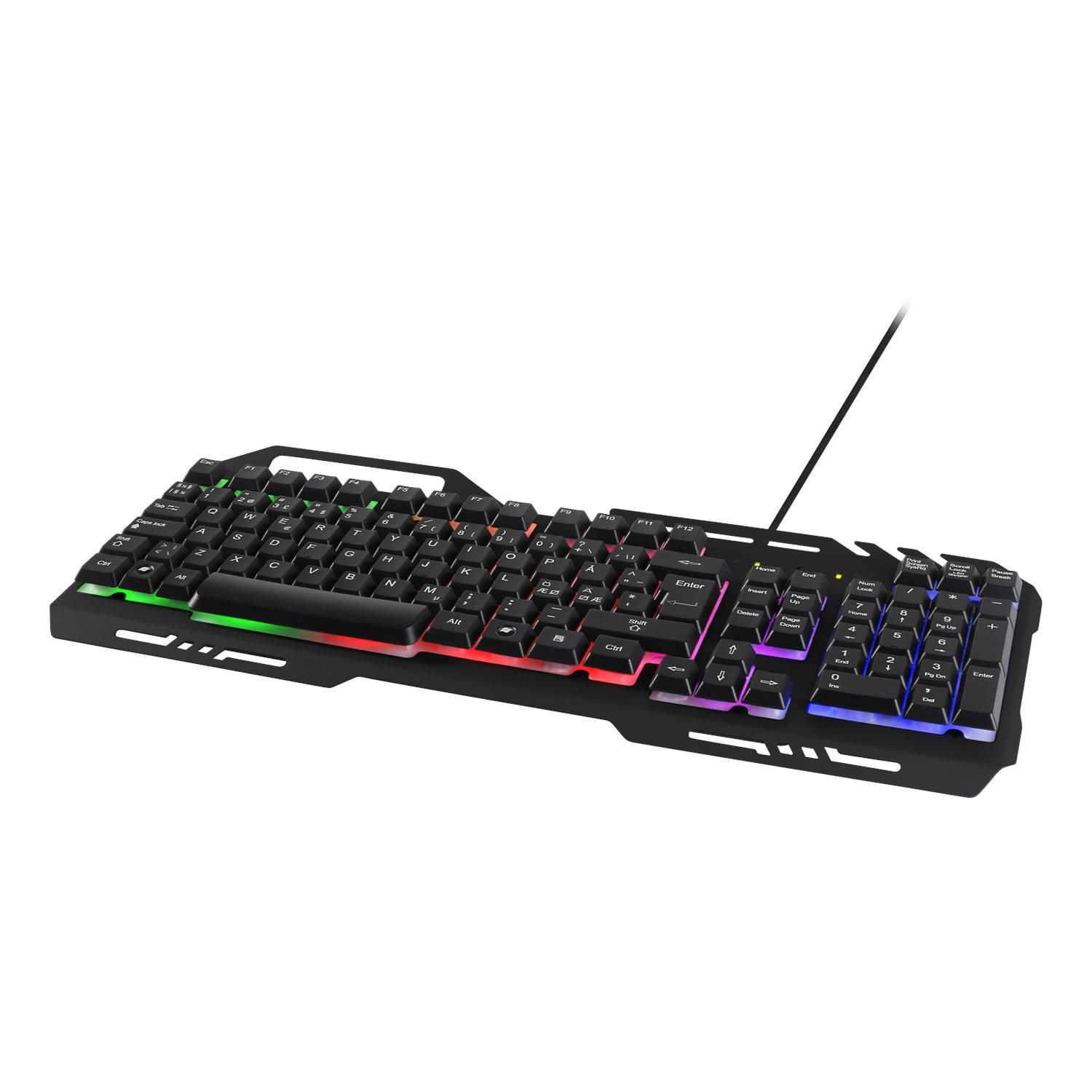 Gaming DELTACO Tastatur, RGB Tastatur GAMING