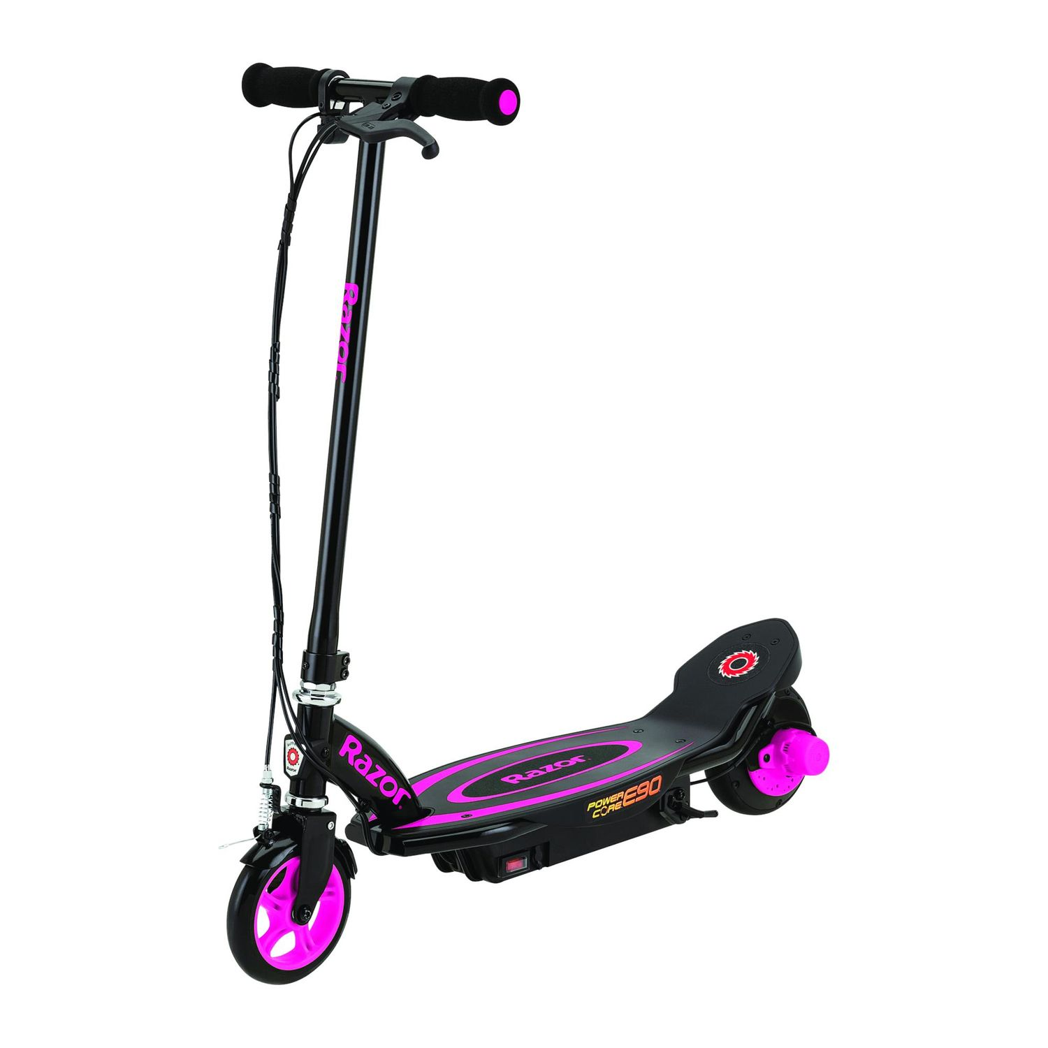 Core Electric (5 Zoll, E90 pink/schwarz) RAZOR Power Scooter