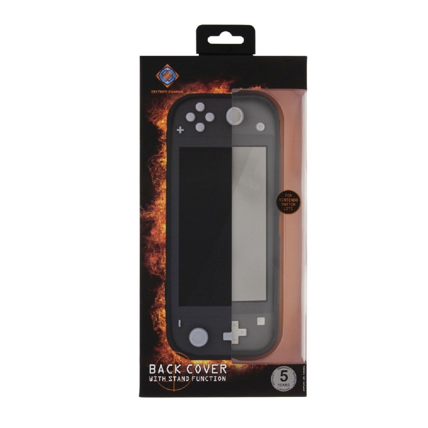 DELTACO GAMING GAM-093 Nintendo Switch für Nintendo, Hülle, Lite Hülle schwarz