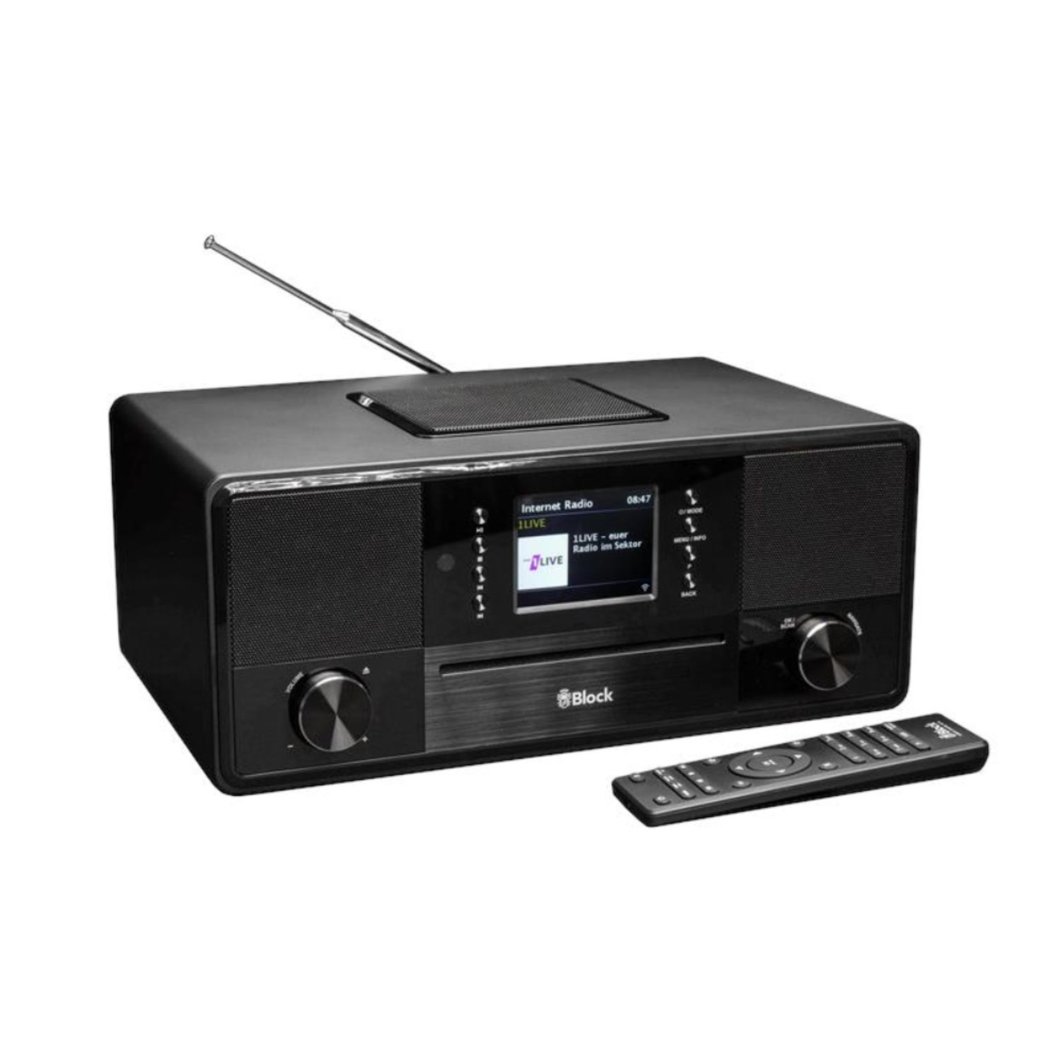 DAB+, Internet Multifunktionsradio, schwarz DAB, FM, DAB, FM, Radio, AM, SR-50 BLOCK