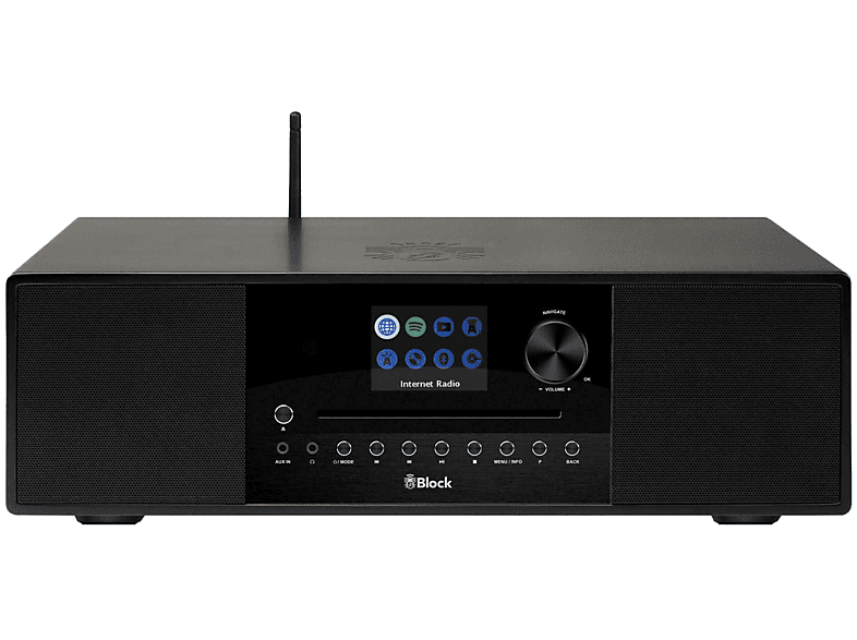 BLOCK SR100 Multifunktionsradio, DAB, FM, Radio, DAB+, DAB