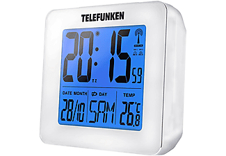 TELEFUNKEN FUD-25H (W) LCD-Funkwecker