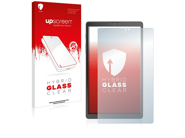 UPSCREEN Schutzglas Panzerglasfolie klar Displayschutz(für Samsung Galaxy Tab A7 Lite Wi-Fi 2021 (Hochformat))