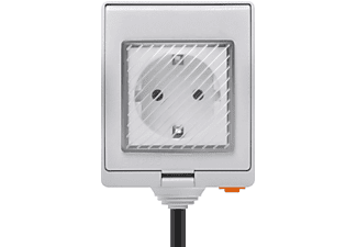 Enchufe - Enchufe Wifi Outdoor Compatible Con Alexa Y Google Home UNOTEC, Blanco | MediaMarkt