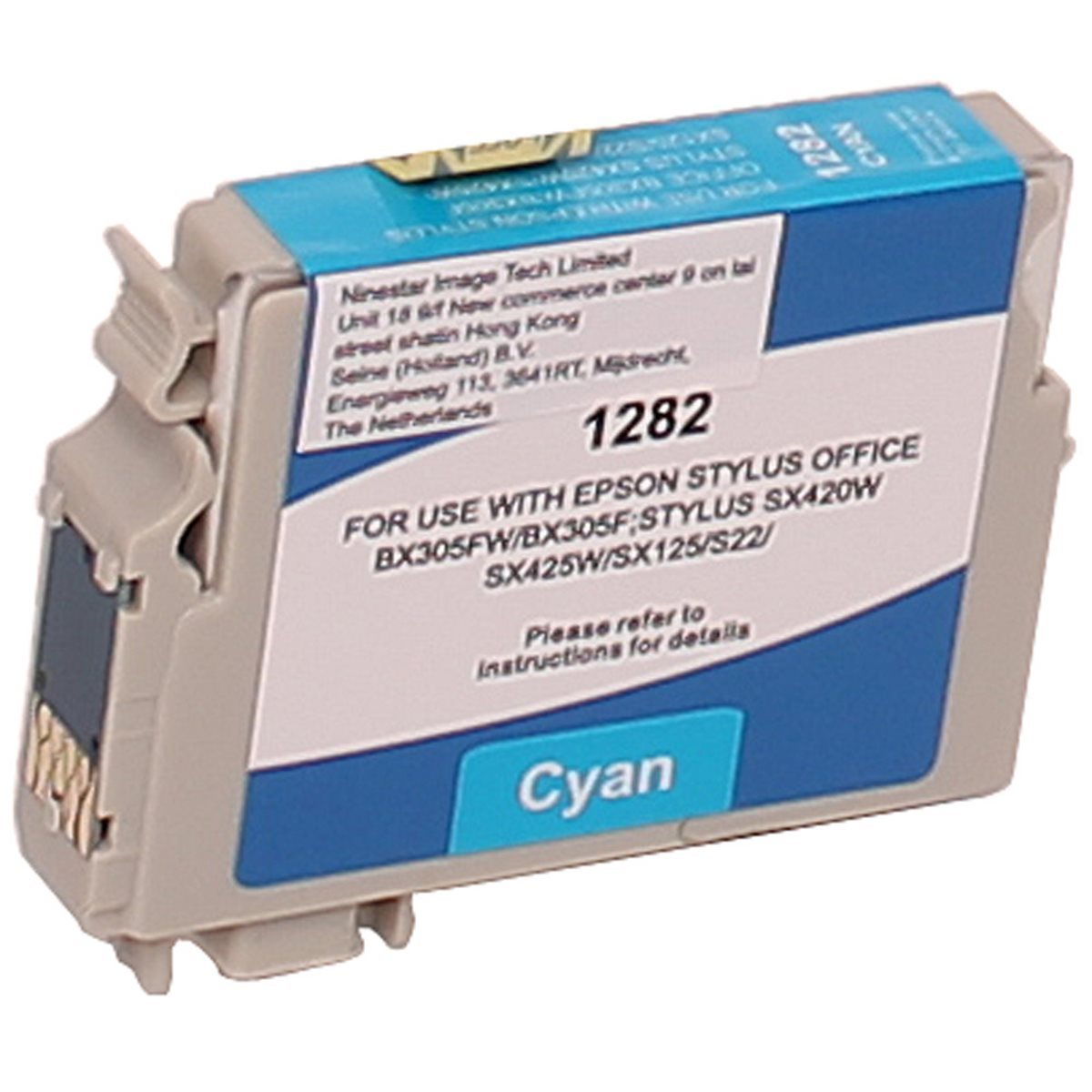 T1282 CYAN Cyan) ABC Kompatible (C13T12824010 Tinte